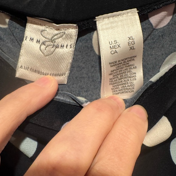 Women’s Size XL Polka Dot A-Line Skirt from Emma James - Picture 4 of 4